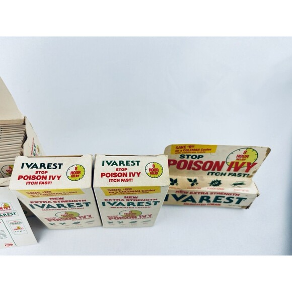 Lot Of Vintage Ivarest Poison Ivy Medicated Lotion - 1985 1986 - Blistex - NOS - Picture 16 of 16